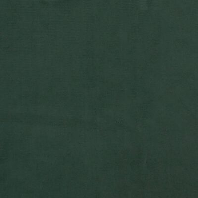 vidaXL Tăblie de pat, verde închis, 90x5x78/88 cm, catifea