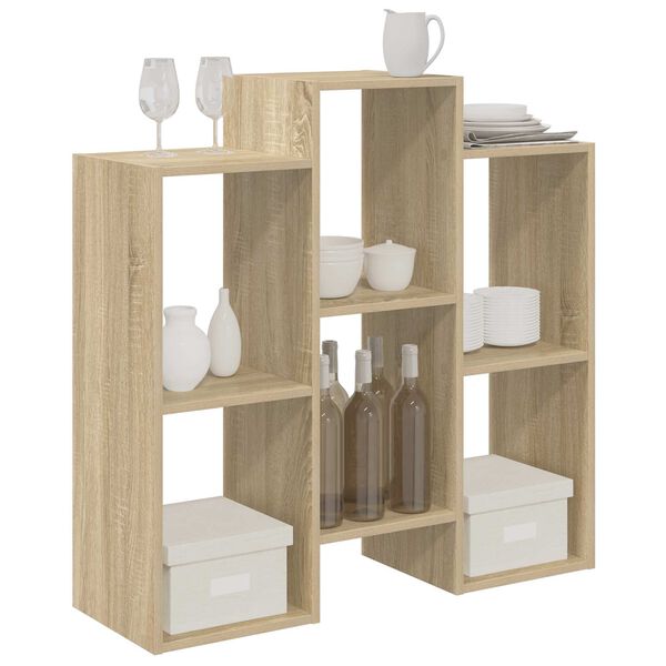 vidaXL Bufet Stejar Sonoma 90 x 30 x 90 cm