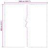 vidaXL Prelata transparenta cu ochiuri 8x10 m polietilena