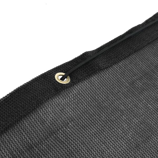 vidaXL Plasă de remorcă, negru, 1,5 x 2,7 m, HDPE