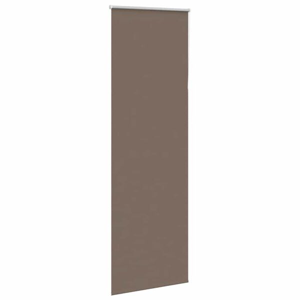 vidaXL Jaluzea cu role opace cafea 85x230 cm lățime țesătură 80,7 cm