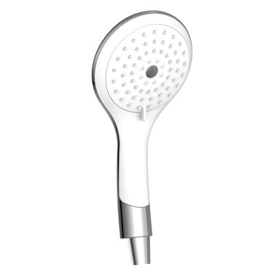 EISL Set duș deasupra capului/mixer termostatic „GRANDE VITA” alb crom