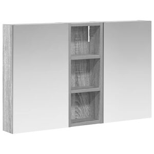 vidaXL Set dulap baie 3 buc. 80 x 10,5 x 50 cm Lemn prelucrat