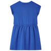 Rochie pentru copii cu șnur, albastru cobalt, 116