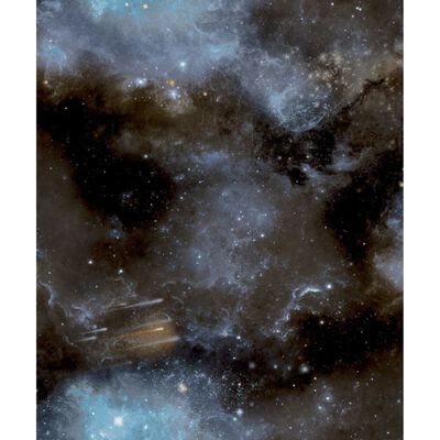 Noordwand Tapet "Good Vibes Galaxy with Stars", albastru și negru