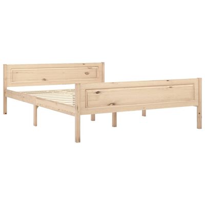 vidaXL Cadru de pat, 160x200 cm, lemn de pin masiv