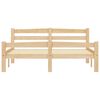 vidaXL Cadru de pat, 120x200 cm, lemn masiv de pin