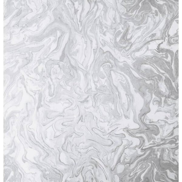 DUTCH WALLCOVERINGS Tapet "Liquid Marble", gri