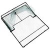 vidaXL Capcană pentru păsări Verde 50 x 60 x 1,9 cm Polietilenă