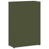 vidaXL Suport pentru umbrele Olivengr&oslash;nn 28 x 12 x 41 cm Oțel
