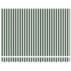 vidaXL Cortina Retractabilă Manual Verde și alb 350 x 250 cm