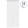vidaXL Paravan de ușă cu lanț, 100x226 cm, aluminiu