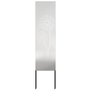 vidaXL Ecran de intimitate pentru grădină Argintiu 32 x 140 cm