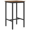 vidaXL Masă de bar 52 x 52 x 90 cm Lemn prelucrat Lemn vechi