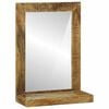 vidaXL Oglindă pentru baie Maro 50 x 22 x 70 cm Lemn de mango solid