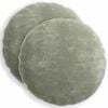 vidaXL Husă pentru pernă 2 pcs HEERLEN Verde &Oslash; 40 cm Țesătură Chenille