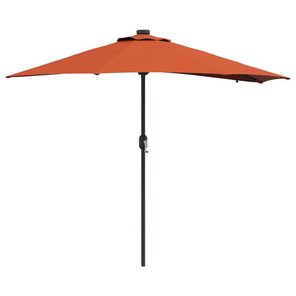 vidaXL Parasol de Grădină Terracota 294 x 150 x 223 cm