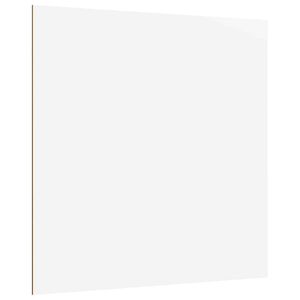 vidaXL Panouri de decor 12 buc. Alb 30 x 30 x 0,27 cm Lemn prelucrat