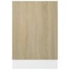 vidaXL Panou mașină spălat vase stejar sonoma 45x3x67cm lemn prelucrat