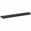 vidaXL Prag de fereastră Antracit cu fibră de lemn 60 x 10 x 4,5 cm