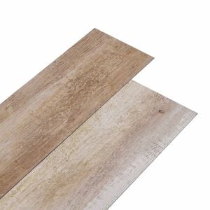 vidaXL Plăci de pardoseală PVC autocolante Lemn spălat 30,5 x 61 cm