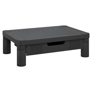 vidaXL Suport pentru monitor, negru, 43x30,5x13 cm
