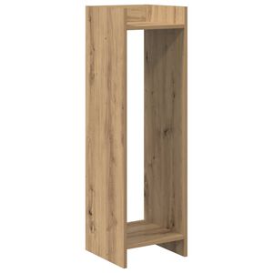 vidaXL Suport pentru plante Stejar Artizanal 30 x 30 x 100 cm