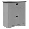 vidaXL Dulap pentru chiuvetă de baie &bdquo;BODO&rdquo; gri 70x35x80 cm
