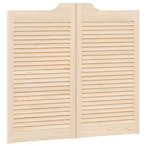 vidaXL Uși oscilante 90 x 50 cm Lemn masiv de pin natural