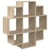vidaXL Raft de perete Stejar Sonoma 90 x 25 x 90 cm Lemn prelucrat