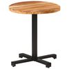 vidaXL Masă de bistro, &Oslash;70x75 cm, lemn masiv de acacia, rotundă