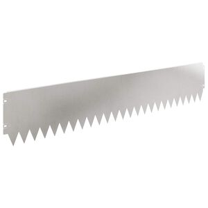 vidaXL Margine pentru gazon 30 pcs 103 x 20 cm Oțel Argintiu