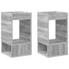 vidaXL Masă laterală 2 buc. Gri Sonoma 30 x 30 x 56 cm Lemn prelucrat