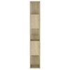 vidaXL Bibliotecă/Separator cameră, stejar sonoma, 100x24x155 cm PAL