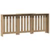 vidaXL Mască pentru calorifer stejar artizanal 205x21,5x83,5 cm lemn
