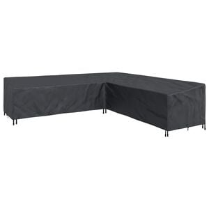 vidaXL Husă pentru mobilă 300 x 300 x 80 cm Material Oxford 210D Negru
