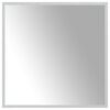 vidaXL Oglindă de baie cu LED Transparent 60 x 60 cm sticlă securizată