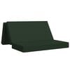 vidaXL Canapea Pat Pliabilă 120 x 67 x 45 cm Verde &icirc;nchis