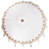 vidaXL Parasol Balinez Crem 185 x 185 x 260 cm