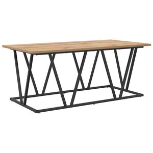 vidaXL Masă de cafea Stejar Artizanal 100 x 50 x 40 cm