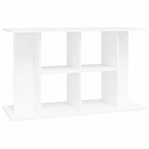 vidaXL Suport pentru acvariu, alb, 100x40x60 cm, lemn prelucrat