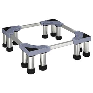 vidaXL Suport pentru mașina de spălat Manual Gri 67 x 67 x 21,5 cm