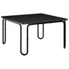 vidaXL Masă de cafea Negru 79,5 x 79,5 x 45 cm Lemn prelucrat