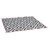 Bo-Camp Covor de exterior Chill mat Lewisham, negru & alb, 2x1,8 m, M