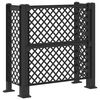 vidaXL Plasă pentru Coș Antracit 123 x 47 x 114 cm PP