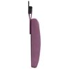 vidaXL Cap de pat suspendat Pe perete Violet 190 x 55 x 7 cm Catifea