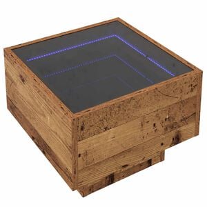 vidaXL Masă de cafea Lemn vechi 40 x 40 x 30 cm