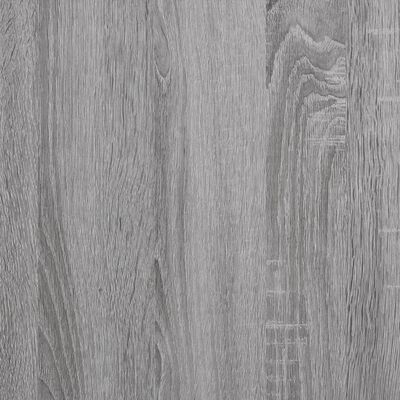 vidaXL Birou cu rafturi, gri sonoma, 102x45x148 cm, lemn compozit