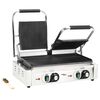 vidaXL Grill Panini dublu cu striații, 57x30,5x20 cm, 3600 W