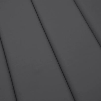 vidaXL Pernă de șezlong, antracit, 200x60x3 cm, textil oxford